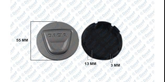 MTJ 5629A Jant Gobek Arma Q55 Koyu Gri Dacia